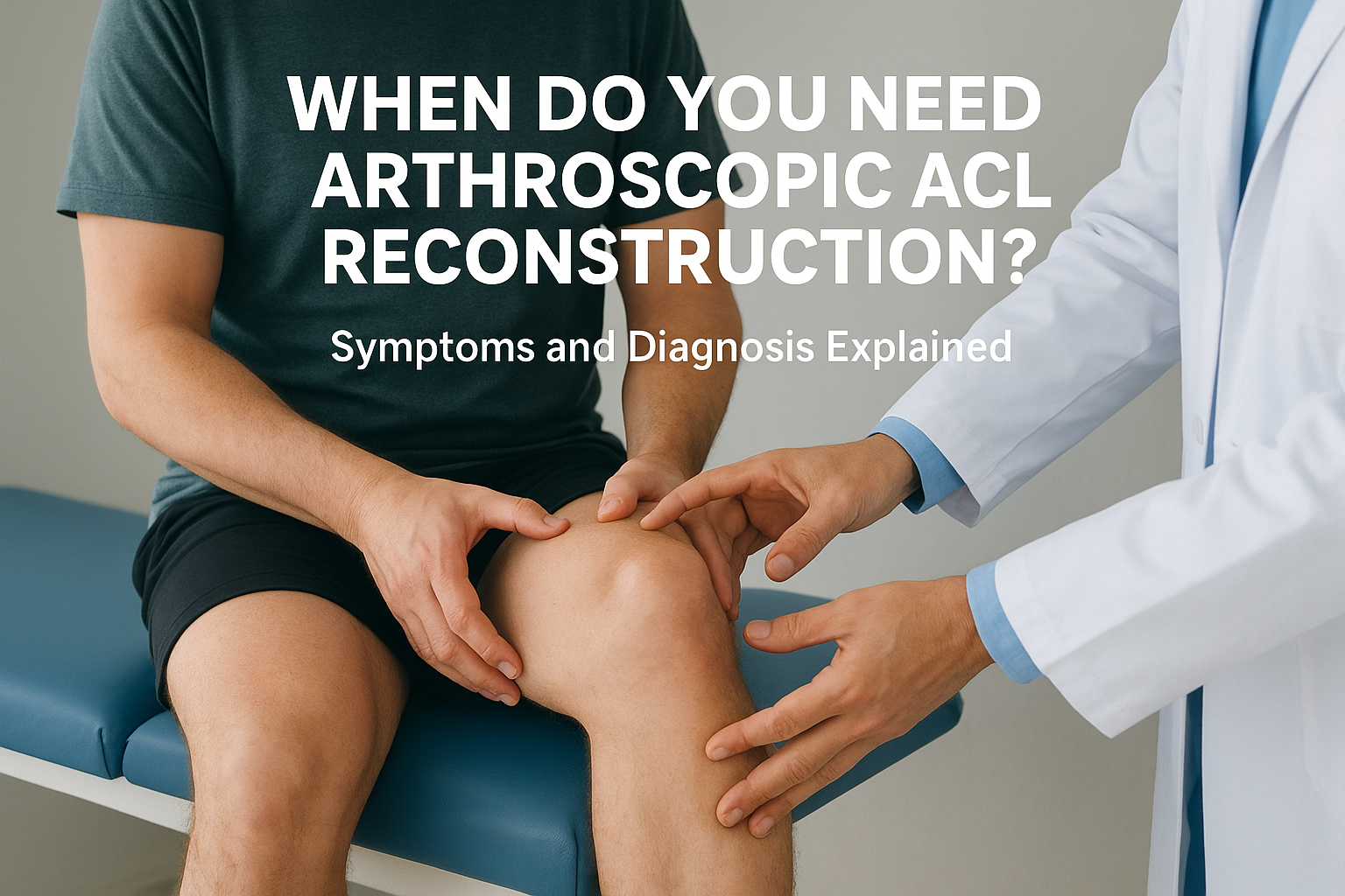 Arthroscopic ACL reconstruction