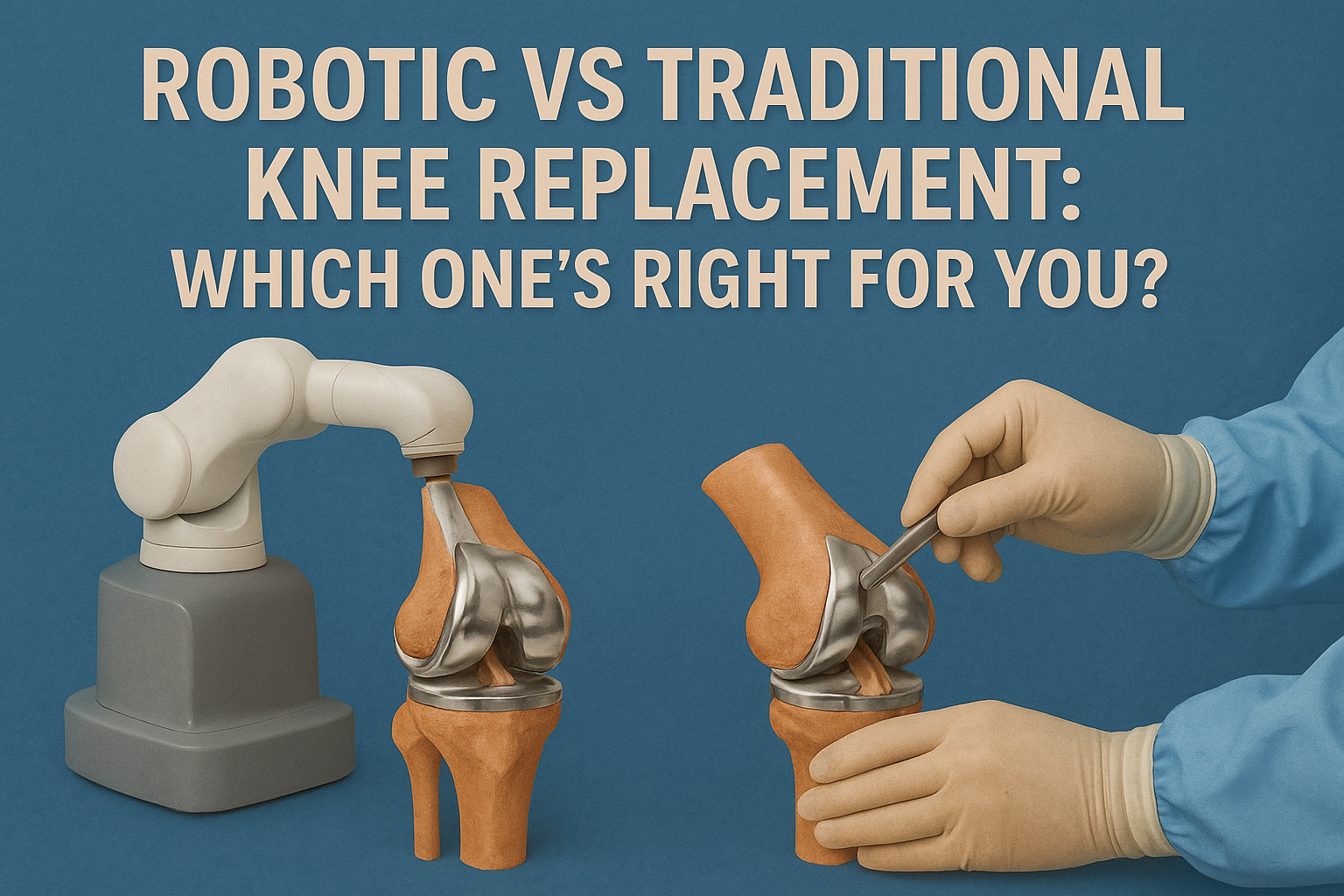 Robotic vs Traditional Knee Replacement: Which One’s Right for You?