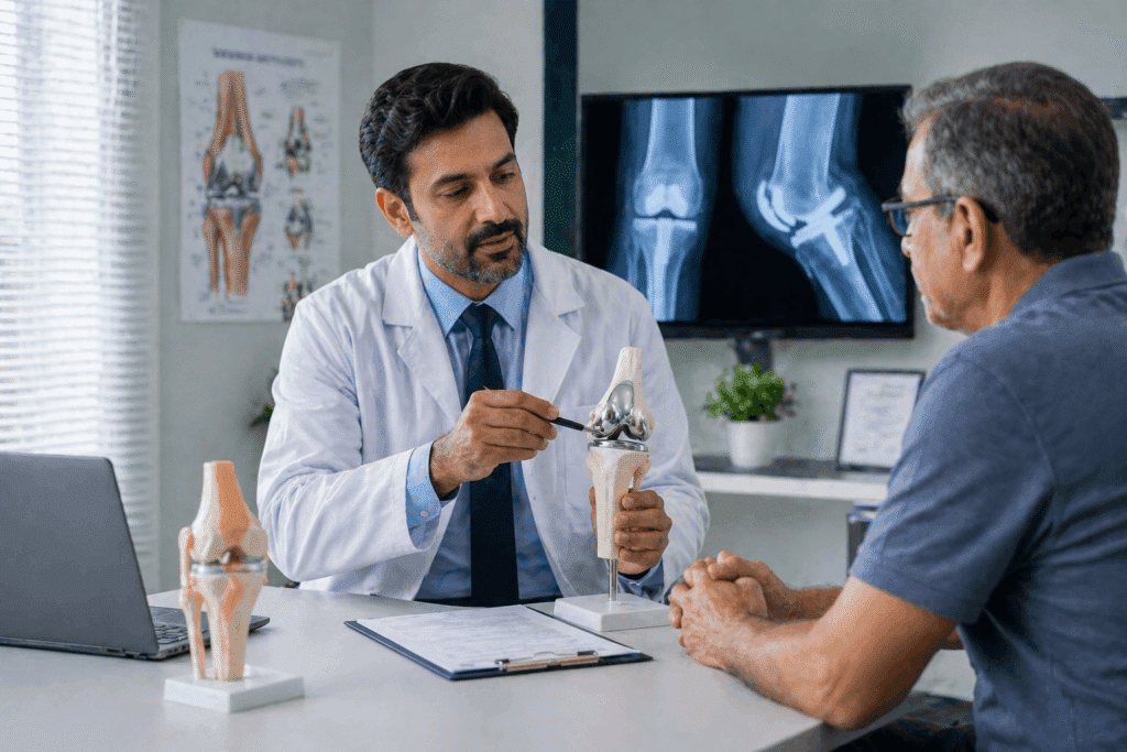 orthopedic doctor for knee replacement